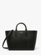 Handtas Champs Elysee Leder Lacoste Zwart champs elysee NF5102PH